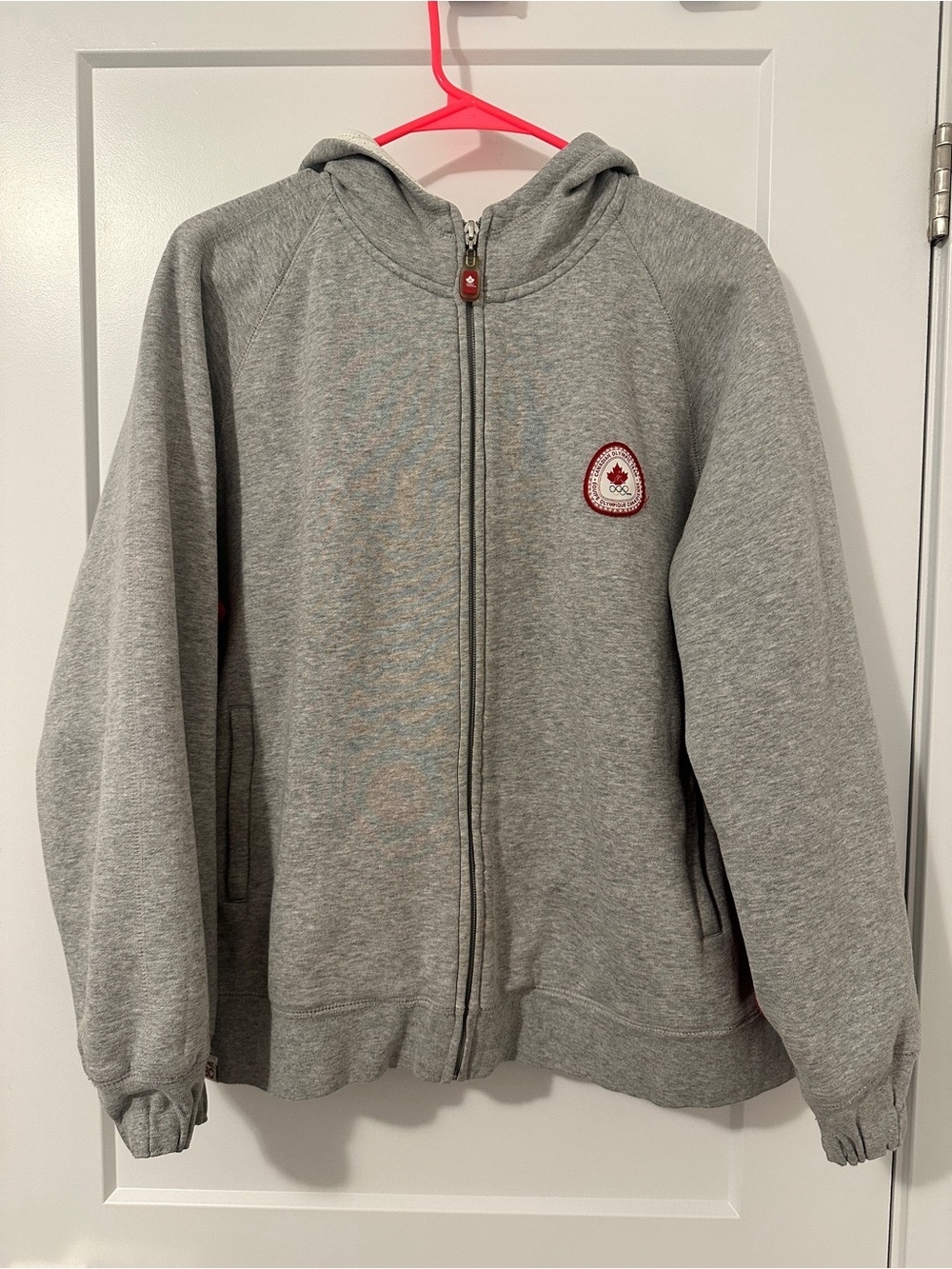 Hudson’s Bay Company Canada Olympic Team Gray Hoodie Size 2XL Women’s